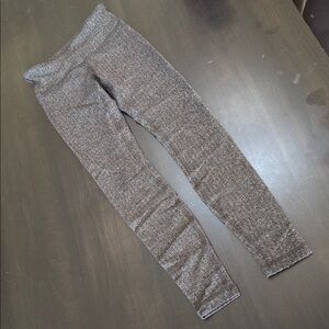 Lulu Lemon-Gray Knit look Leggings
